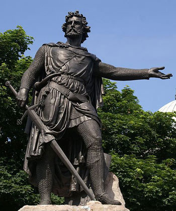 Sir William Wallace, Aberdeen, William Grant Stevenson (1849–1919). Bronze statue, 1888