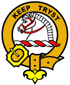 Hepburn Clan Crest and Motto