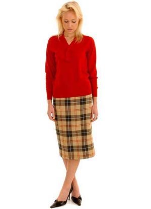 Picture of Tartan Pencil Skirt