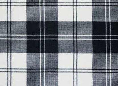 Picture of Erskine Black/White Tartan