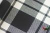 MacFarlane Black and White Tartan Fabric