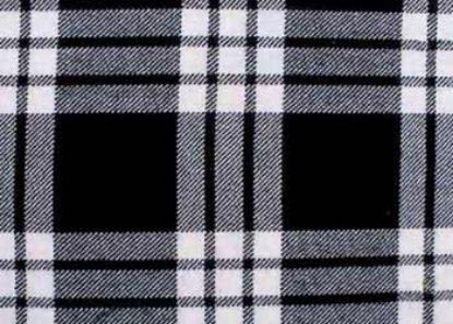 Picture of MacFarlane Black and White Tartan