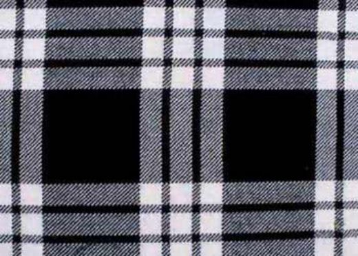 Picture of MacFarlane Black and White Tartan