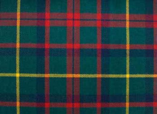 MacIntosh Hunting Tartan Material and Fabric Swatches Scots