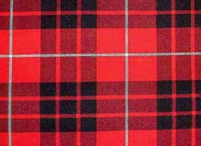 Picture of Munro Black & Red Tartan