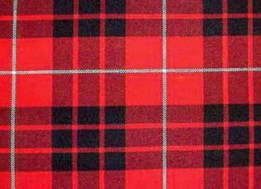 Picture of Munro Black & Red Tartan