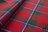 Sinclair Red Modern Tartan Fabric