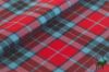 Thompson Red Tartan Fabric