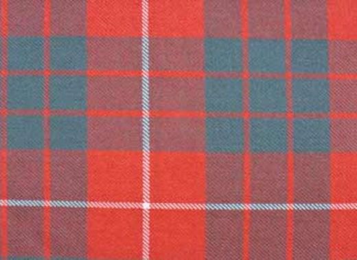 Picture of Hamilton Red Weathered Tartan