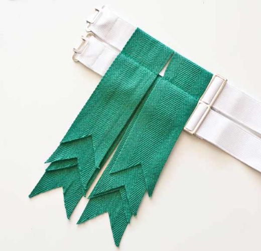 Picture of Kilt Flashes - Ancient Green