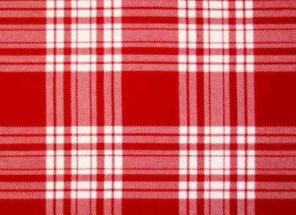 Picture of Menzies Red and White Tartan
