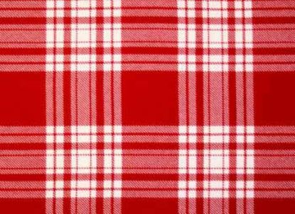 Picture of Menzies Red and White Tartan