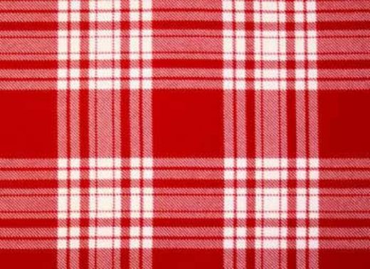 Picture of Menzies Red and White Tartan