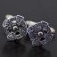 Picture of Iona Celtic Cross Silver Cufflinks
