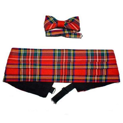 Picture of Tartan Cummerbund Set - Finest Lightweight