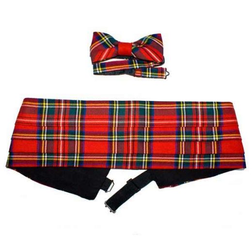 Picture of Tartan Cummerbund Set - Finest Lightweight