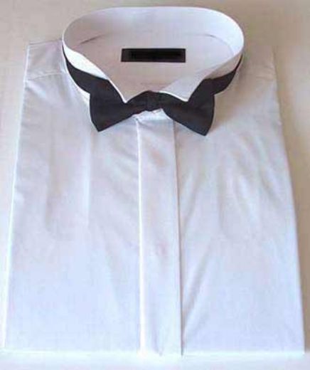 Picture of Kilt Shirt - Plain Wing Collar