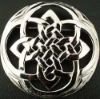 Celtic Knot Plaid Brooch