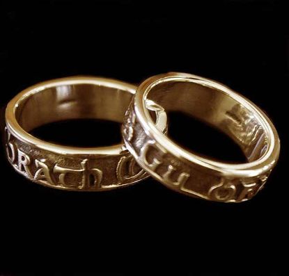 Picture of Scottish Love Ring 9ct Gold - Forever