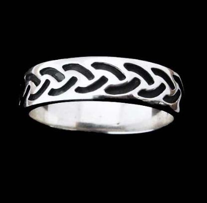 Picture of Modern Celtic Silver Ring