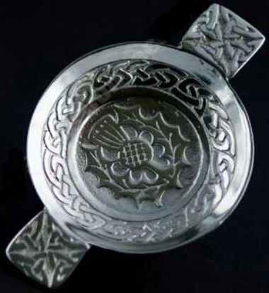 Picture of Scottish Thistle Miniature Quaich