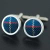 Tartan Cufflink Set