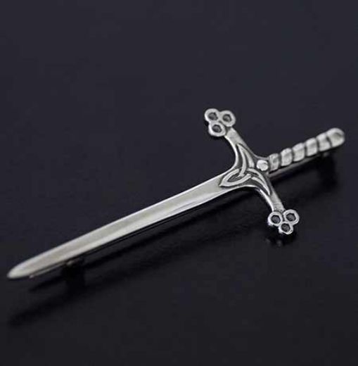 Picture of Claymore Silver Kilt Pin