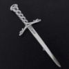Silver Sword Kilt Pin