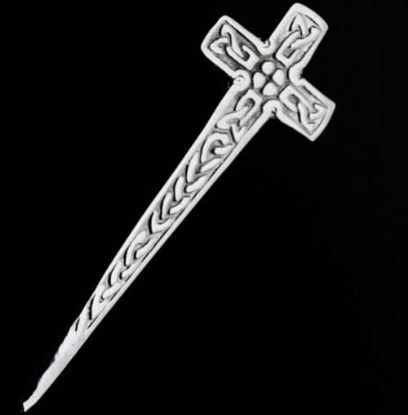 Picture of Celtic Cross Kilt Pin
