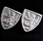 Picture of Lion Rampant Shield Cufflinks