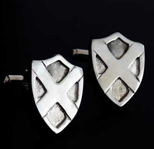 Picture of Saint Andrew's Cross Cufflinks