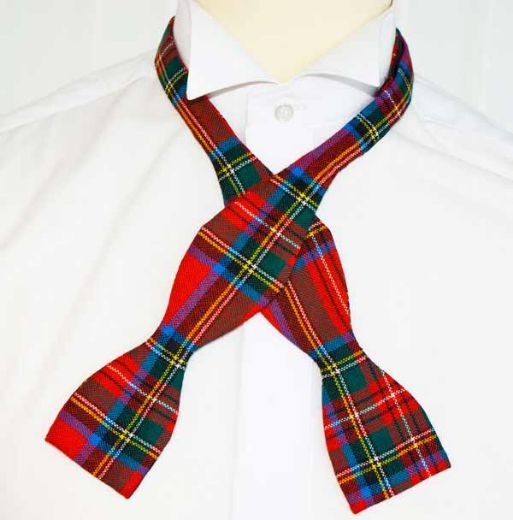 Picture of Tartan Bow Tie Self Tie - Featherweight