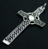 Celtic Cross Silver Pendant