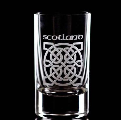 Picture of Celtic Scotland Shot Glass - Set of Two