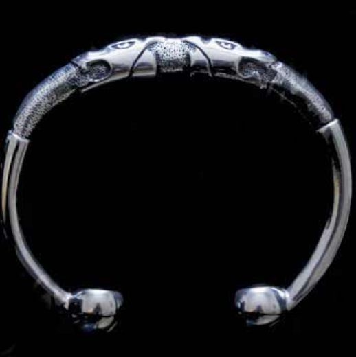 Picture of Celtic Beast Wrist Torc Bangle