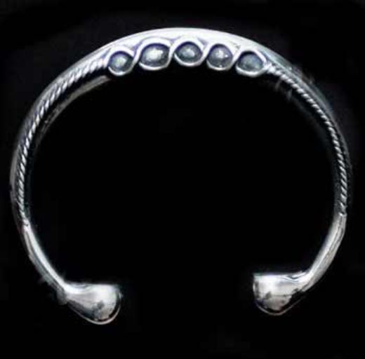 Keith Jack™ Sterling Silver Celtic Torc Flexible Twist Bangle - KJ070 |  JTV.com