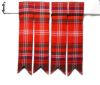 Red Tartan Kilt Flases