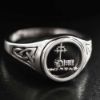 Picture of Men's Silver Clan Ring