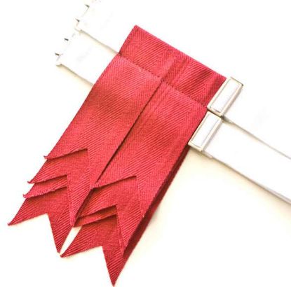 Picture of Kilt Flashes - Weathered Red