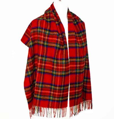 Picture of Royal Stewart Tartan Lambswool Stole