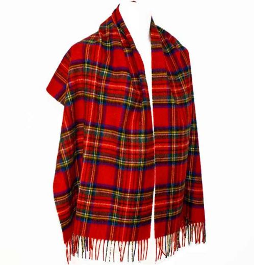 Picture of Royal Stewart Tartan Lambswool Stole