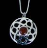 Picture of Celtic Silver Carnelian Gemstone Pendant