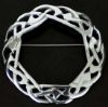 Picture of Celtic Weave Interlace Plaid Brooch