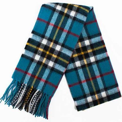 Picture of Thompson Blue Tartan Scarf
