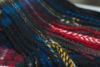 Stewart Black Lambswool Tartan Scarf
