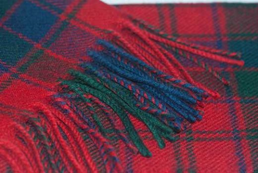 robertson tartan shawl