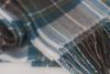Stewart Blue Dress Muted Lambswool Tartan Scarf
