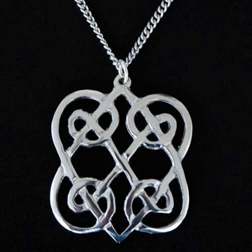 Picture of Celtic Lovehearts Pendant