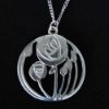 Rennie Mackintosh Rose Pendant