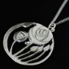 Picture of Scottish Art Nouveau Rose Pendant